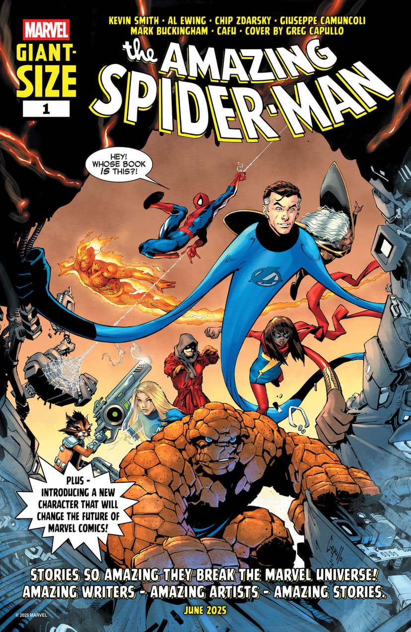 GIANT-SIZE AMAZING SPIDER-MAN #1 Cover by GREG CAPULLO
