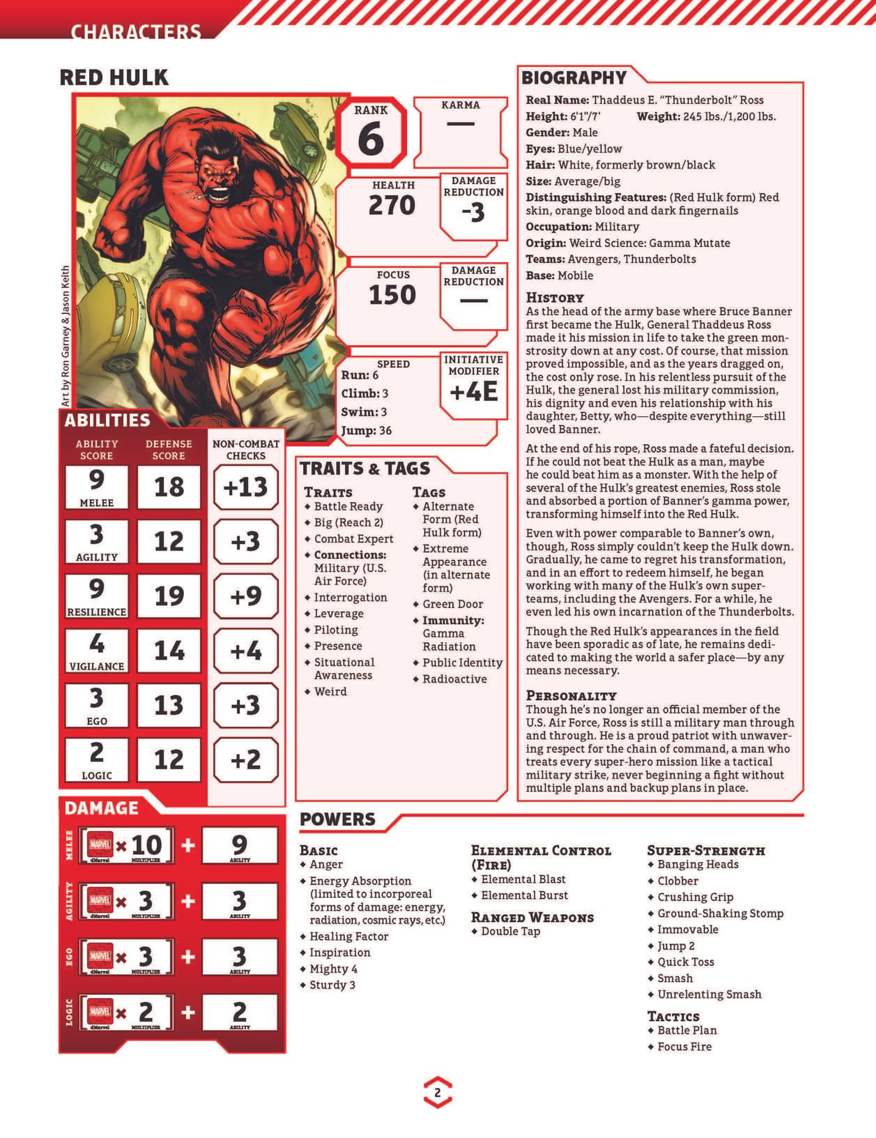 MARVEL MULTIVERSE ROLE-PLAYING GAME: AVENGERS EXPANSION Preview
